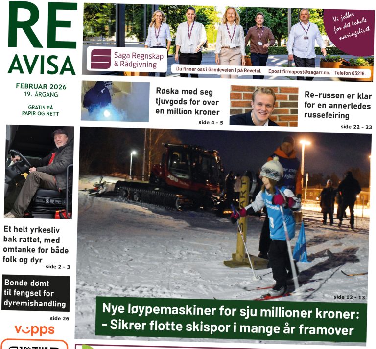 Les papiravisa på nettavisa - februar 2026 - ReAvisa